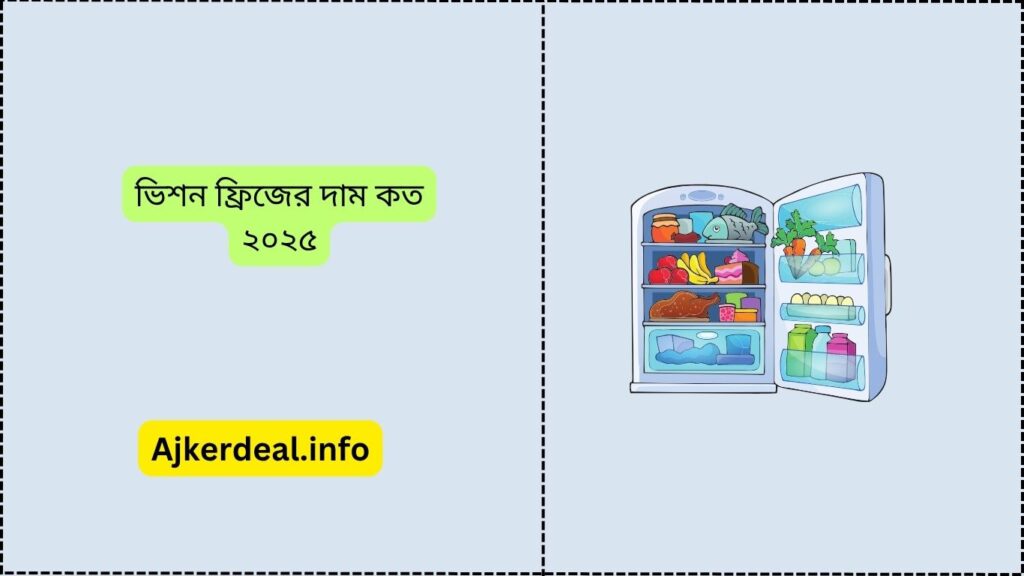 ভিশন ফ্রিজের দাম কত ২০২৫